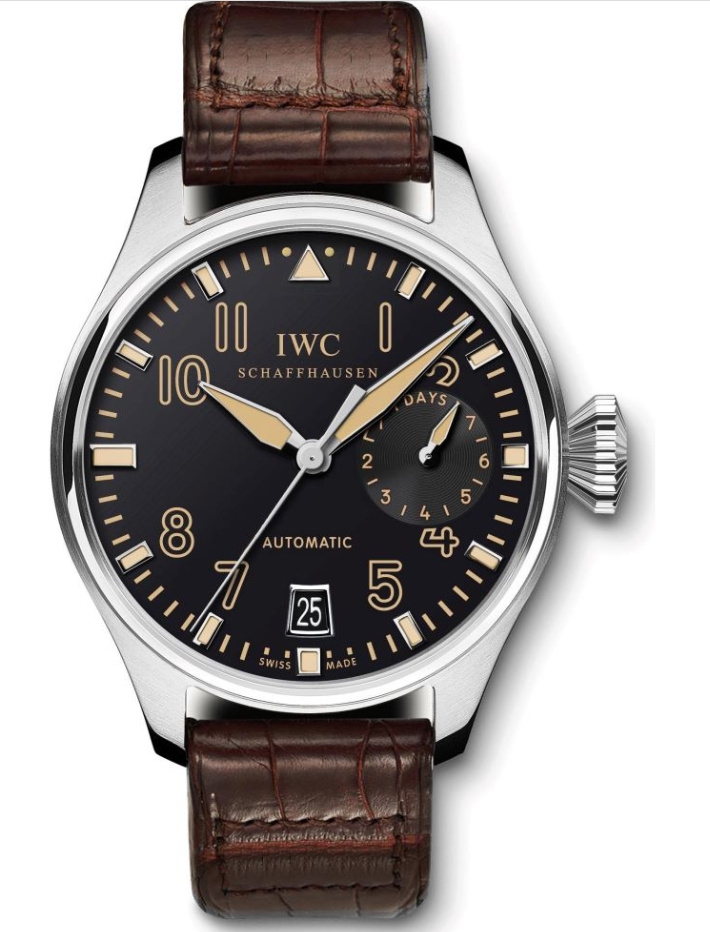 IWC IW5004-34 : Big Pilot Platinum / Black / Wempe