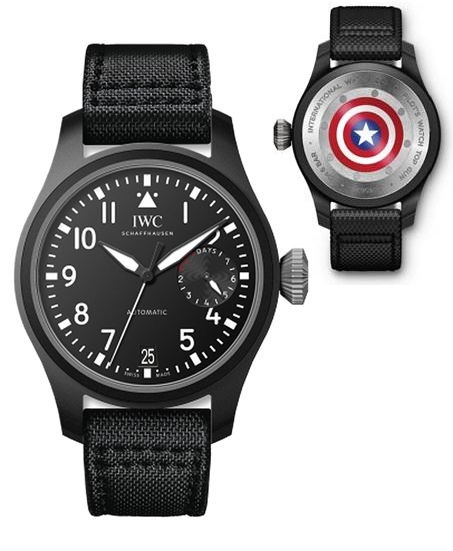 IWC IW5020-05 : Big Pilot Top Gun Captain America