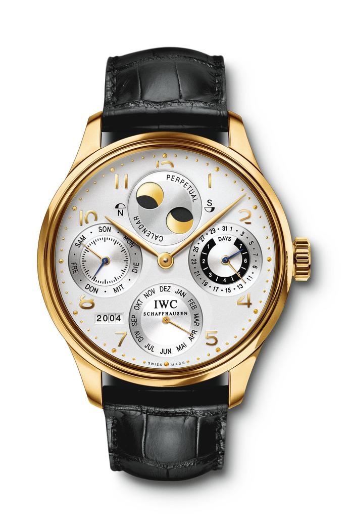 IWC IW5021-05 : Portuguese Perpetual Calendar 5021 Yellow Gold / Silver