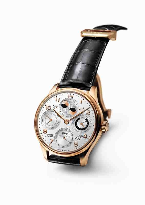 IWC IW5021-20 : Portugieser Perpetual Calendar 5021 Luis Figo Rose Gold / Black