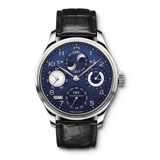IWC IW5021-21 : Portugieser Perpetual Calendar 5021 White Gold / Blue