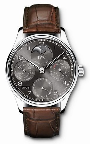 IWC IW5022-18 : Portuguese Perpetual Calendar 5022 White Gold / Ardoise