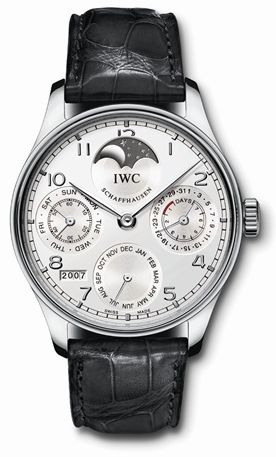 IWC IW5022-19 : Portuguese Perpetual Calendar 5022 Platinum / Silver