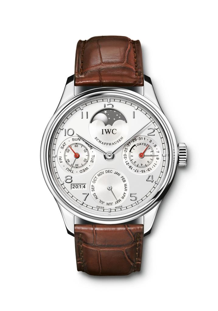 IWC IW5023-08 : Portugieser Perpetual Calendar 5023 Stainless Steel / Silver