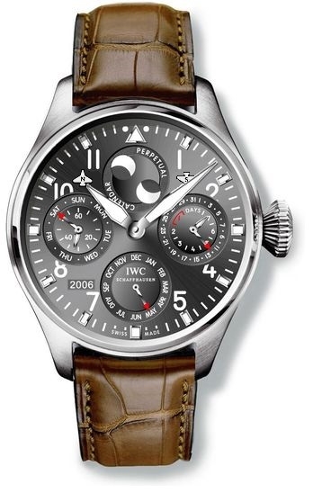 IWC IW5026-03 : Big Pilot Perpetual Calendar White Gold / Ardoise
