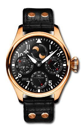 IWC IW5026-09 : Big Pilot Perpetual Calendar Red Gold / Black / Swiss Fine Time
