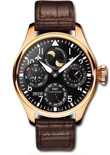 IWC IW5026-15 : Big Pilot Perpetual Calendar Red Gold / Black / Salto Angel