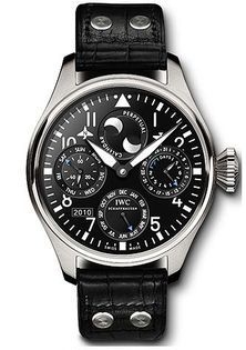 IWC IW5026-19 : Big Pilot Perpetual Calendar Stainless Steel / Black / Orsini