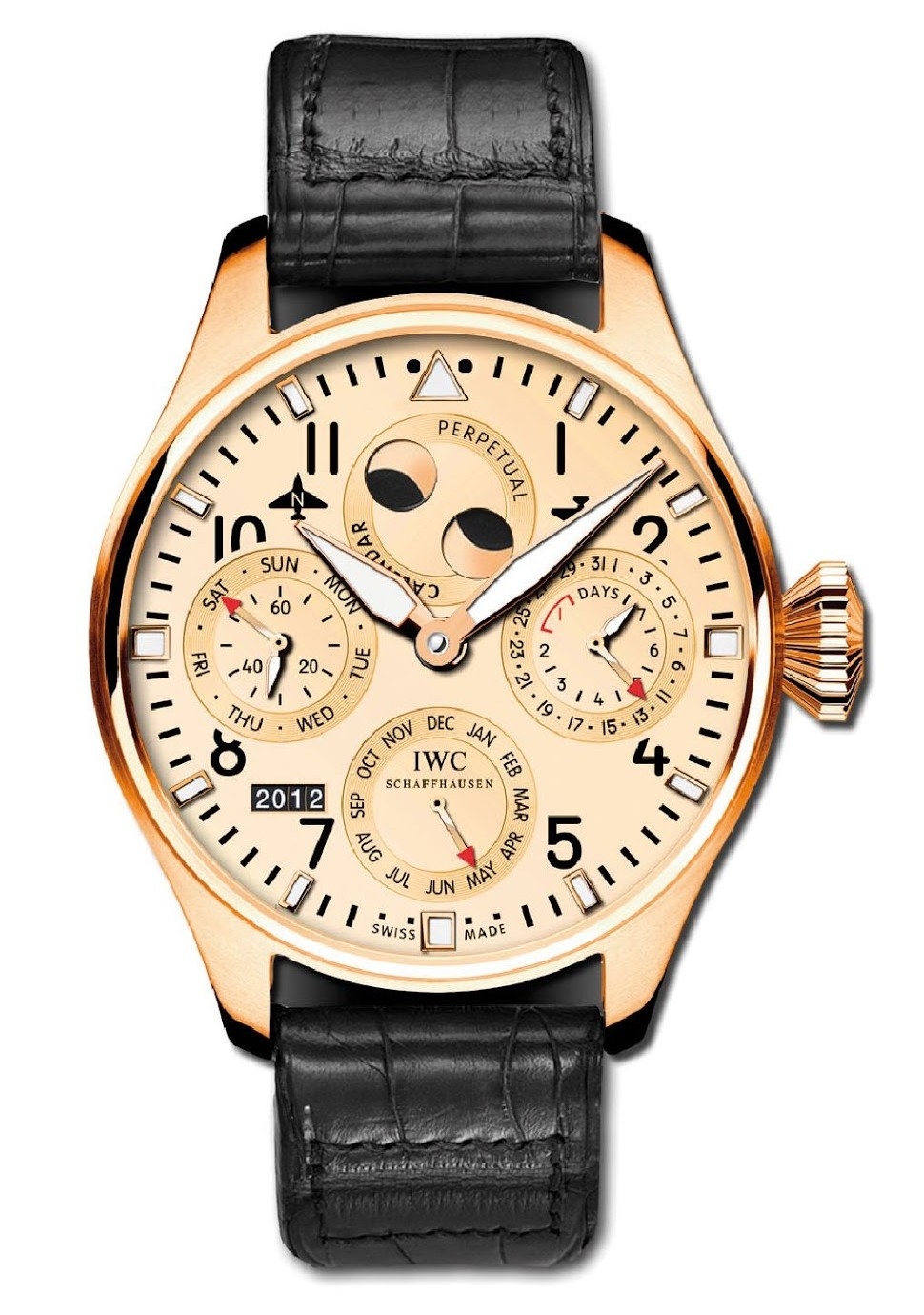 IWC IW5026-39 : Big Pilot Perpetual Calendar Red Gold / Red Gold