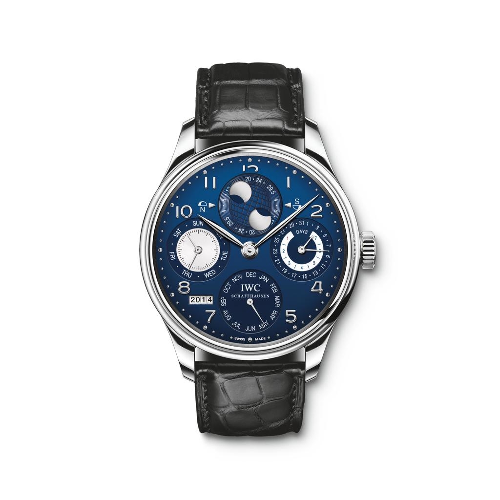 IWC IW5032-03 : Portugieser Perpetual Calendar 5032 White Gold / Blue