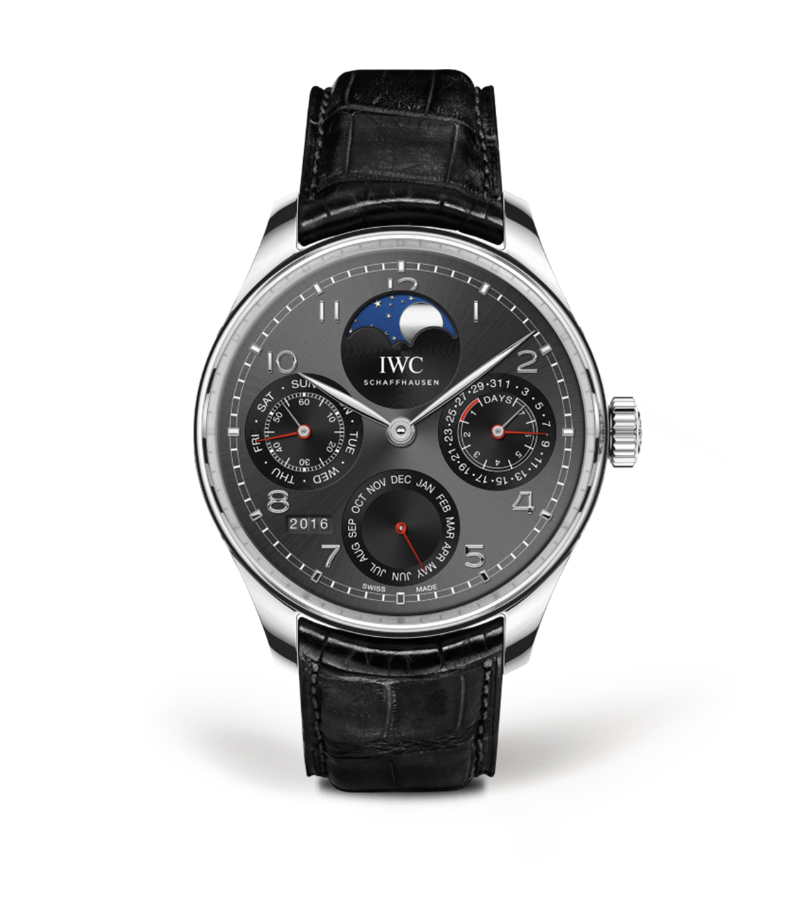IWC IW5033-05 : Portugieser Perpetual Calendar Single Moon Platinum / Dubail