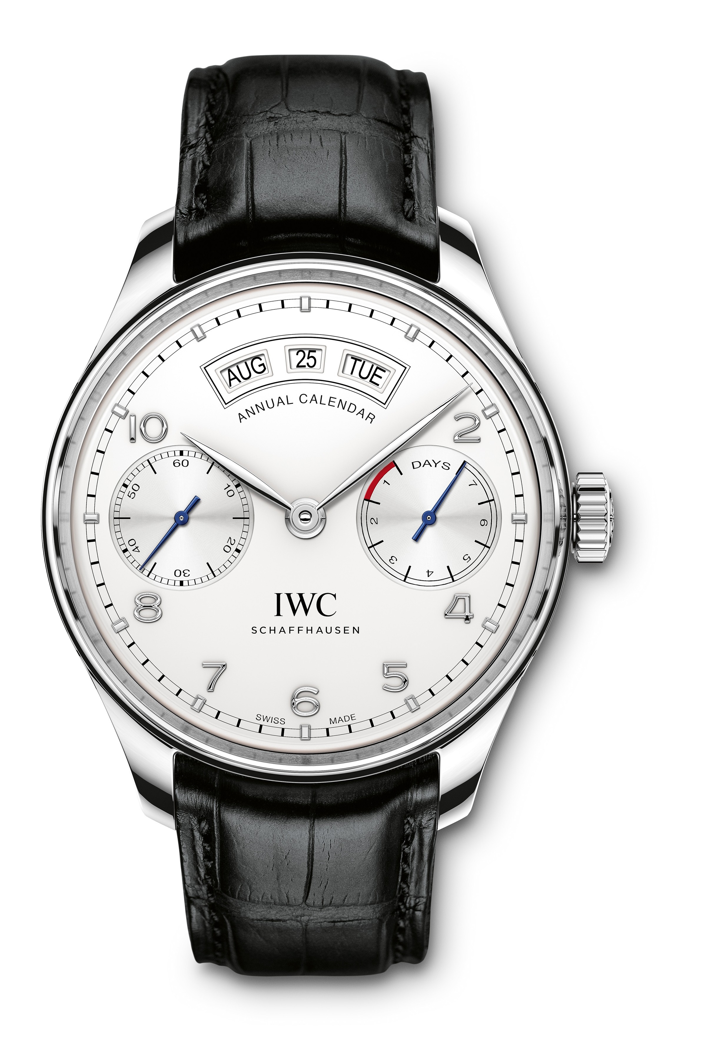 IWC IW5035-01 : Portugieser Annual Calendar Stainless Steel / Silver