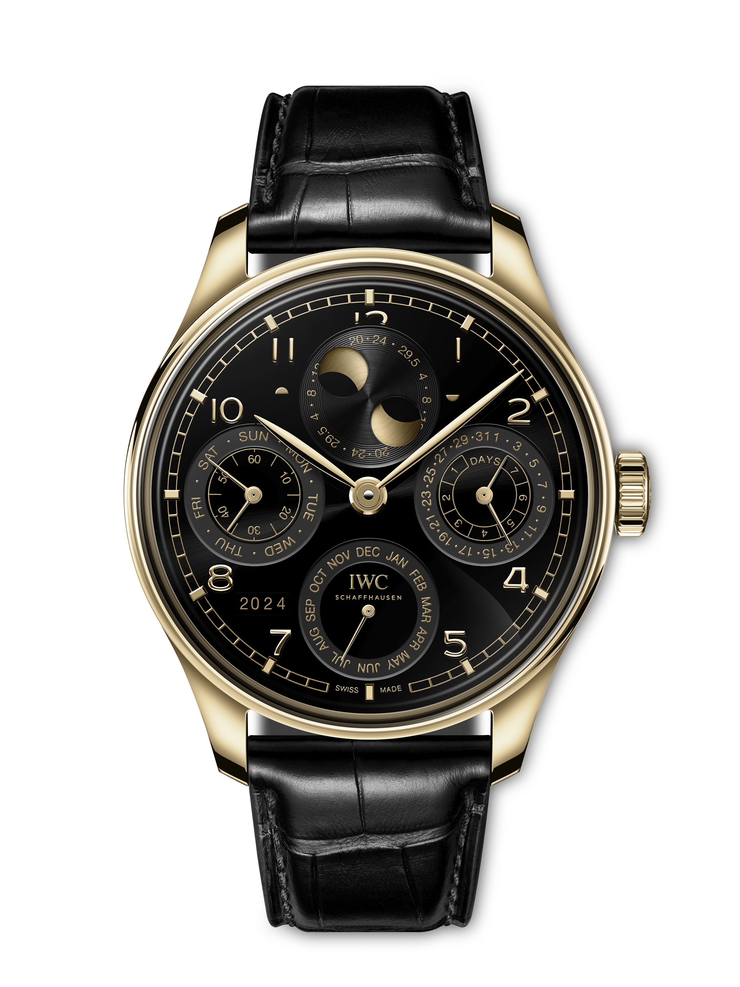 IWC IW5037-02 : Portugieser Perpetual Calendar 44 Armor Gold / Black