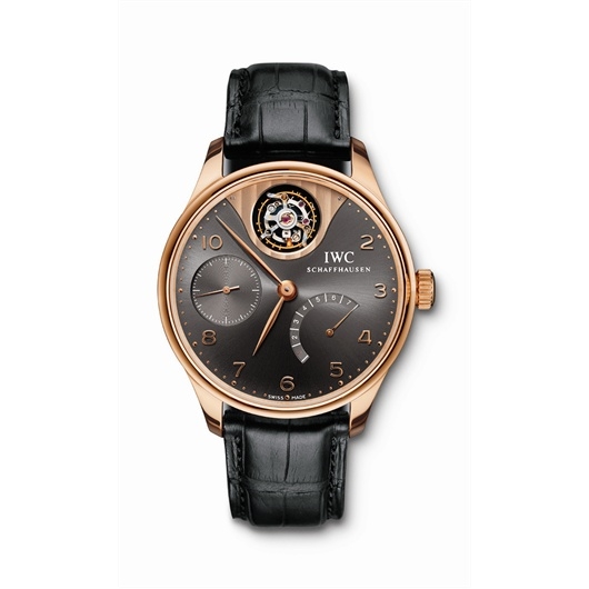 IWC IW5042-10 : Portuguese Tourbillon Mystere Red Gold / Ardoise