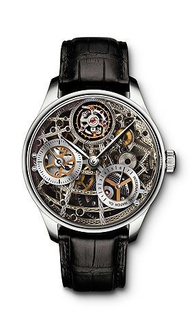 IWC IW5043-01 : Portugieser Tourbillon Mystere Squelette Platinum