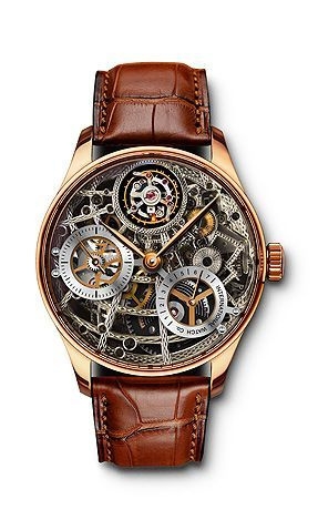 IWC IW5043-02 : Portugieser Tourbillon Mystere Squelette Platinum