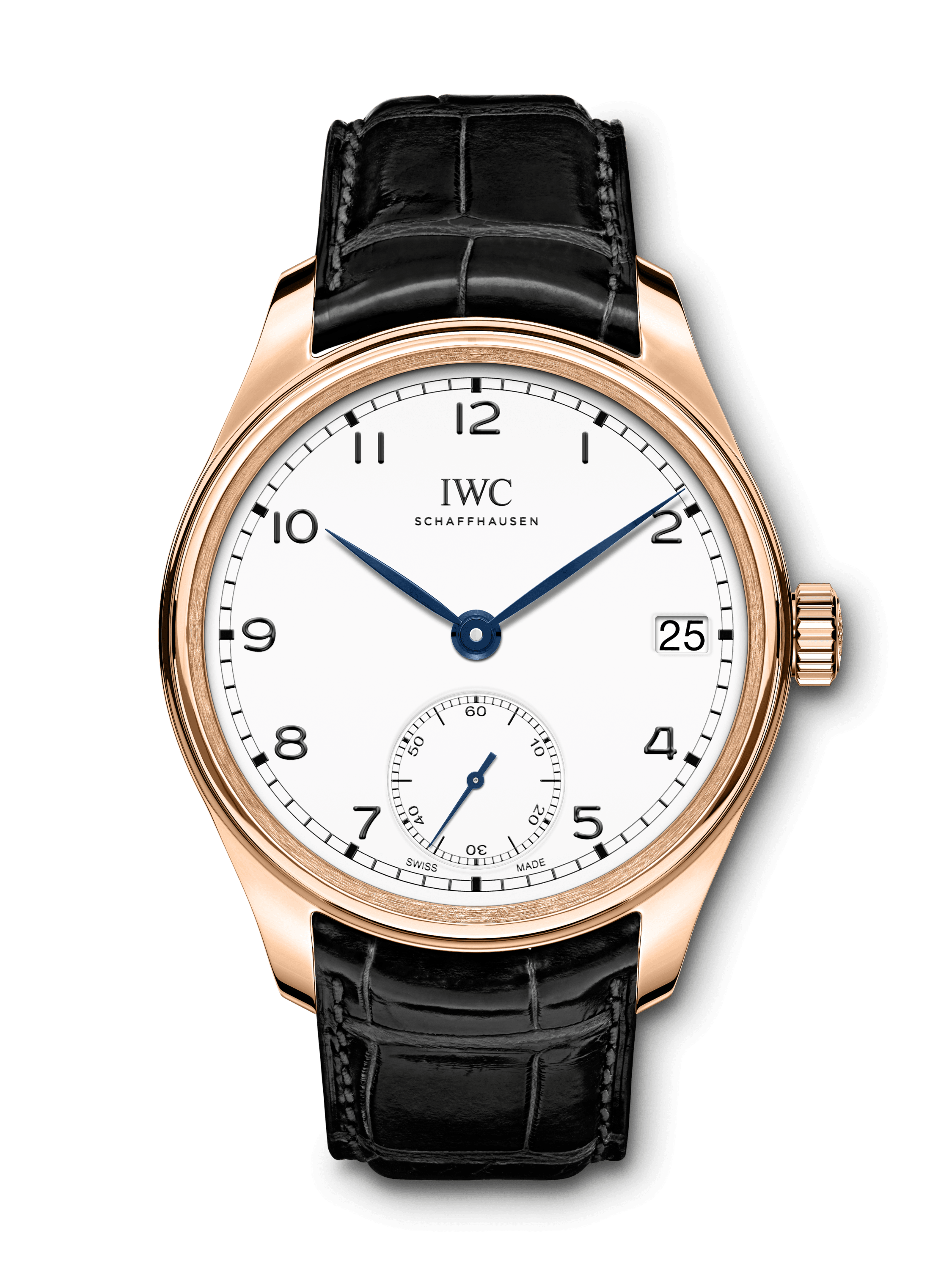 IWC IW5102-11 : Portugieser Hand-Wound Eight Days "150 Years" Red Gold / White