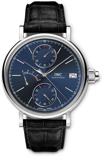 IWC IW515106 : Portofino Hand-Wound Monopusher Platinum / Laureus Charity Night Milano 2015