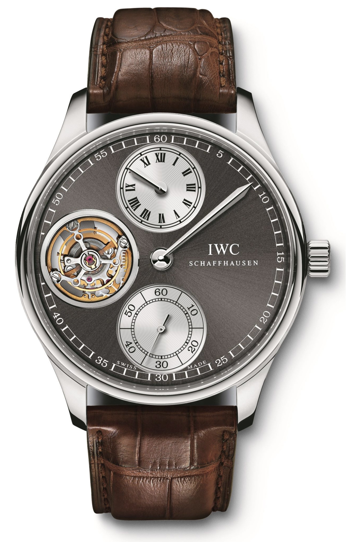 IWC IW5446-03 : Portugieser Regulateur Tourbillon White Gold / Ardoise