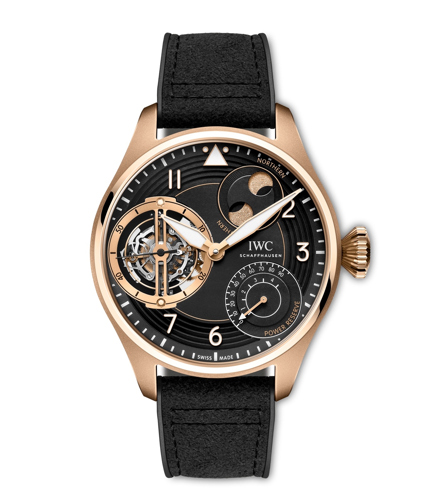 IWC IW5905-03 : Big Pilot Constant-Force Tourbillon Armor Gold / Black