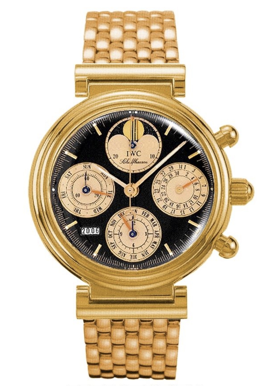 IWC IW9252-11 : Da Vinci Perpetual Red Gold / Black / English / Bracelet