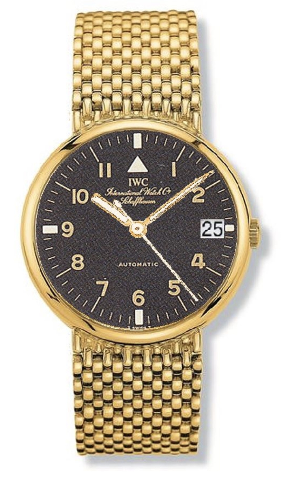 IWC IW9261-02 : Portofino Automatic Yellow Gold / Black - Pilot / Bracelet