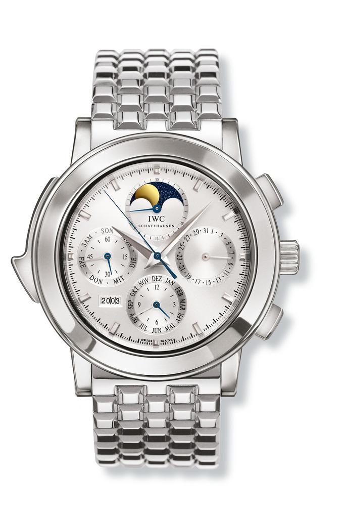 IWC IW9270-14 : Grande Complication 3770 Platinum / Silver / German / Bracelet