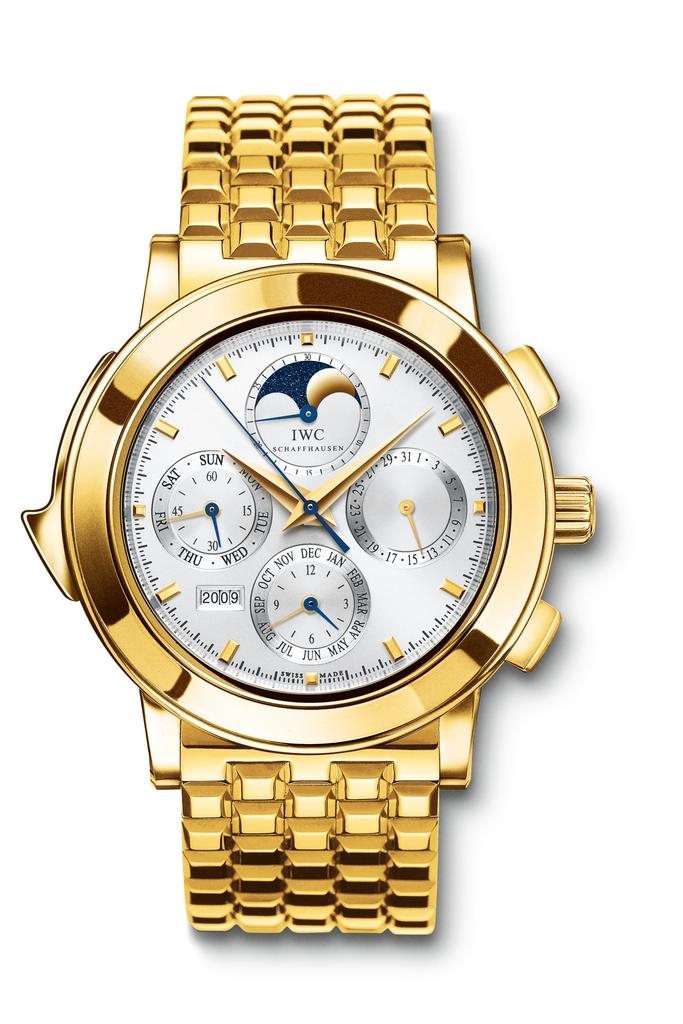 IWC IW9270-24 : Grande Complication 3770 Yellow Gold / Silver / English / Bracelet