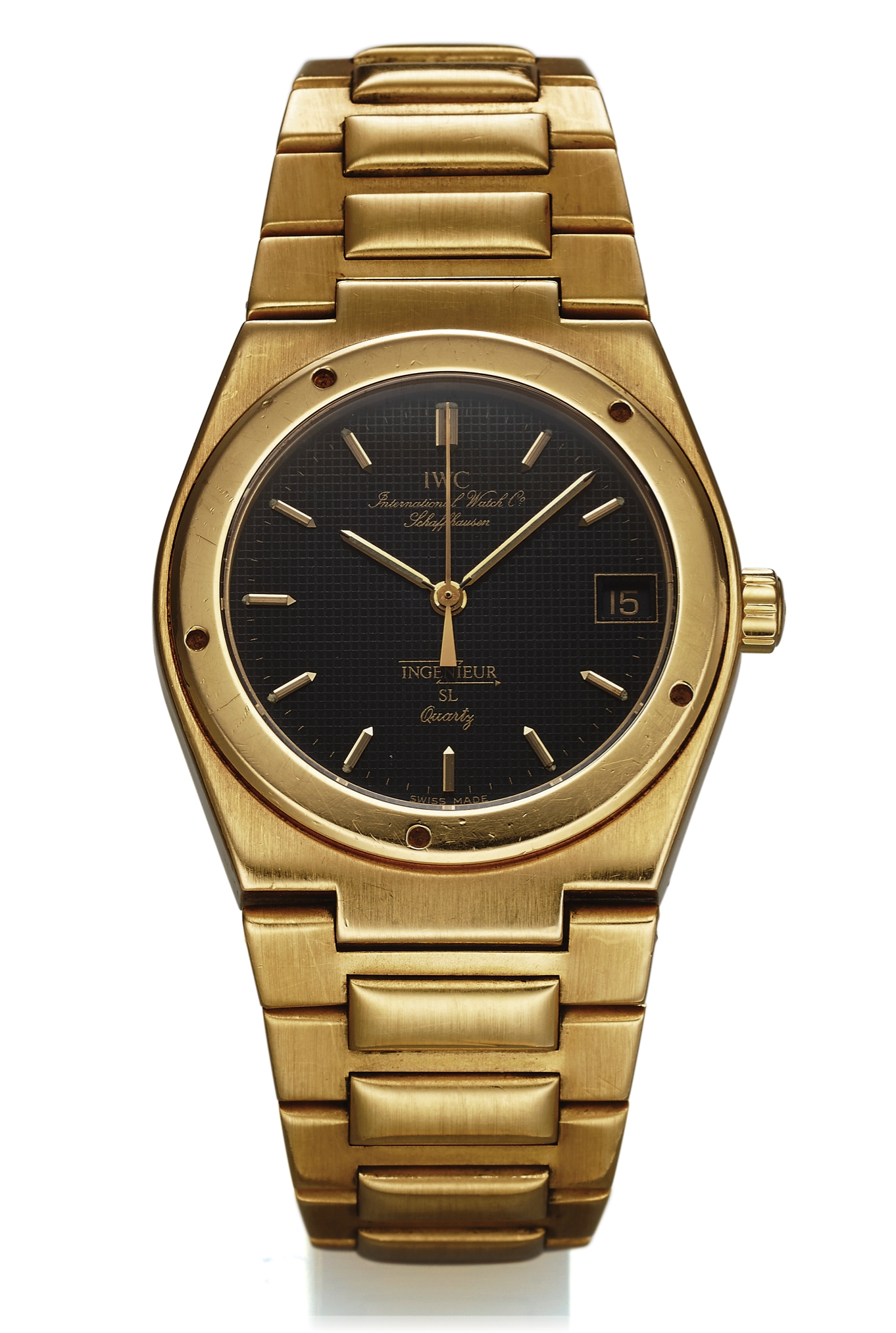 IWC IW9701 : Ingenieur SL Quartz Gold