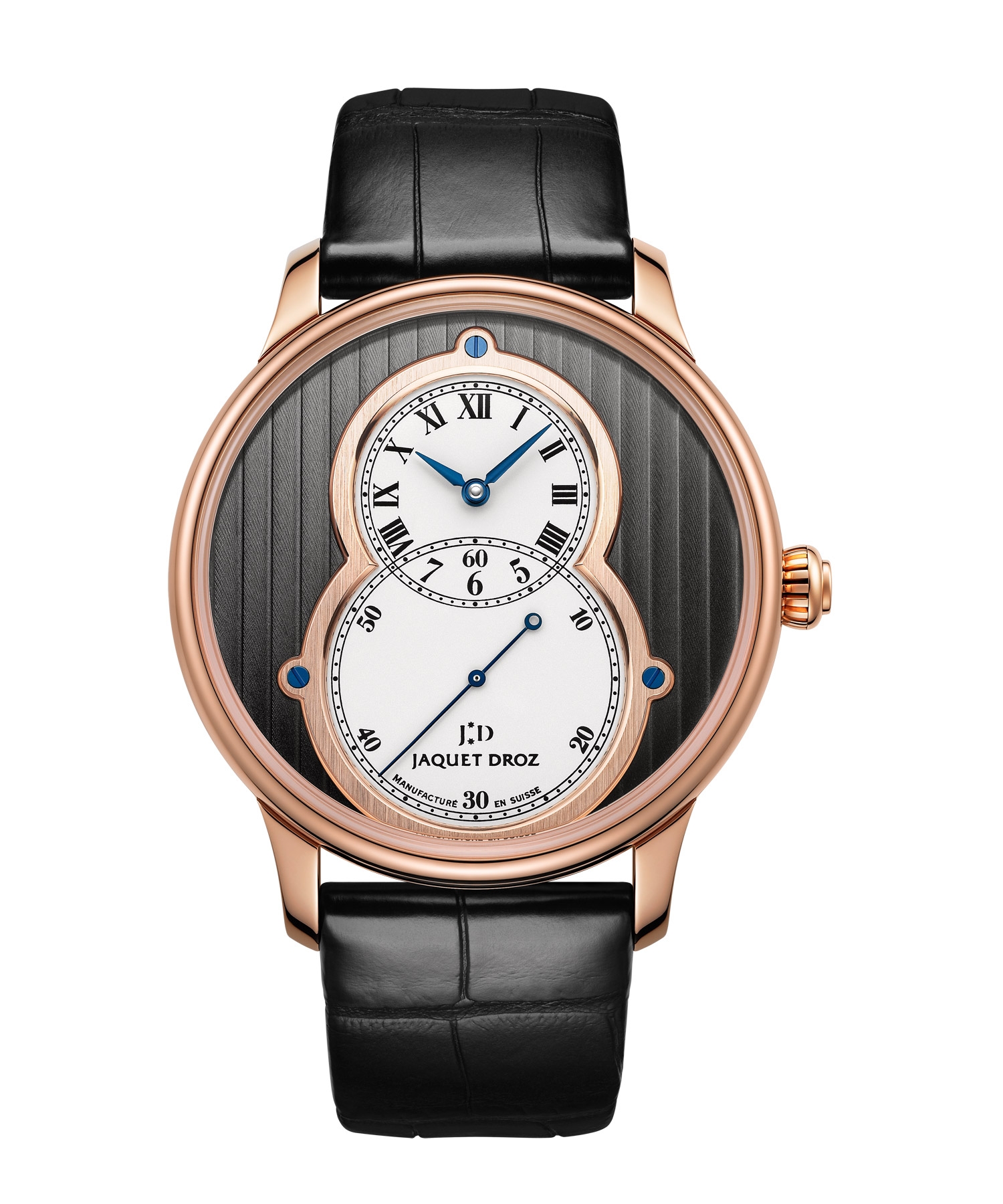 Jaquet Droz J003033338 : Grande Seconde 43 Cotes de Geneve / Red Gold