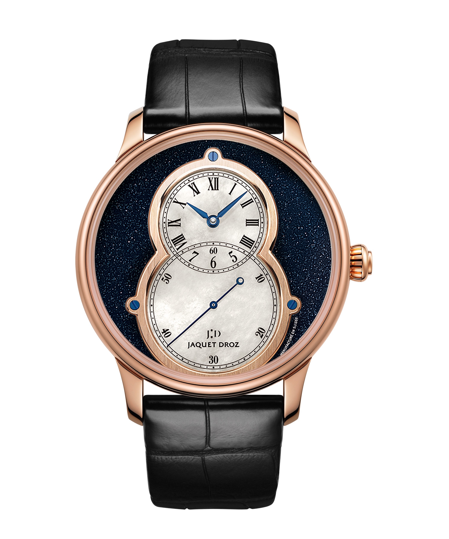 Jaquet Droz J003033343 : Grande Seconde 43 Aventurine / Red Gold