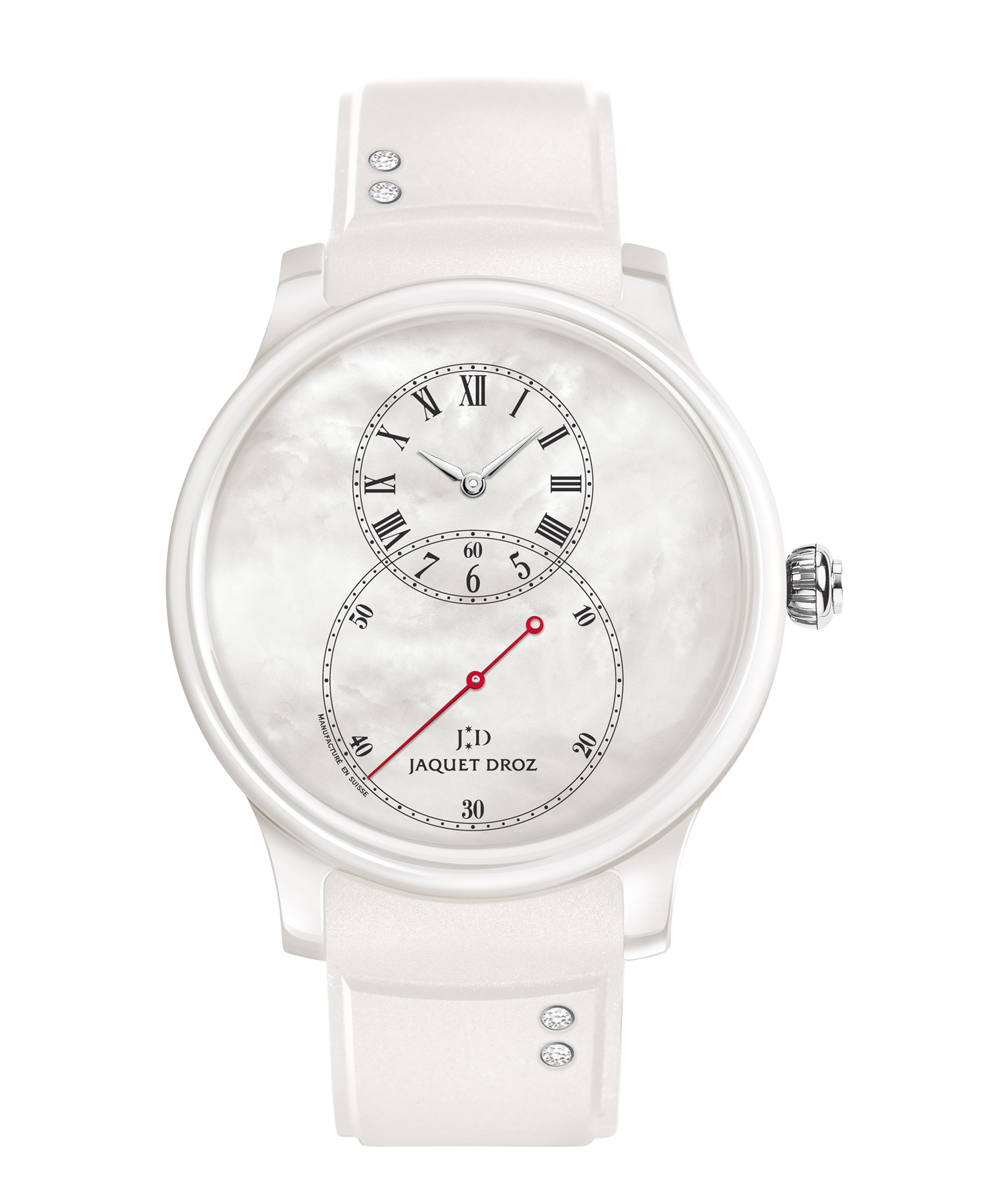 Jaquet Droz J003036208 : Grande Seconde Ceramic Mother of Pearl