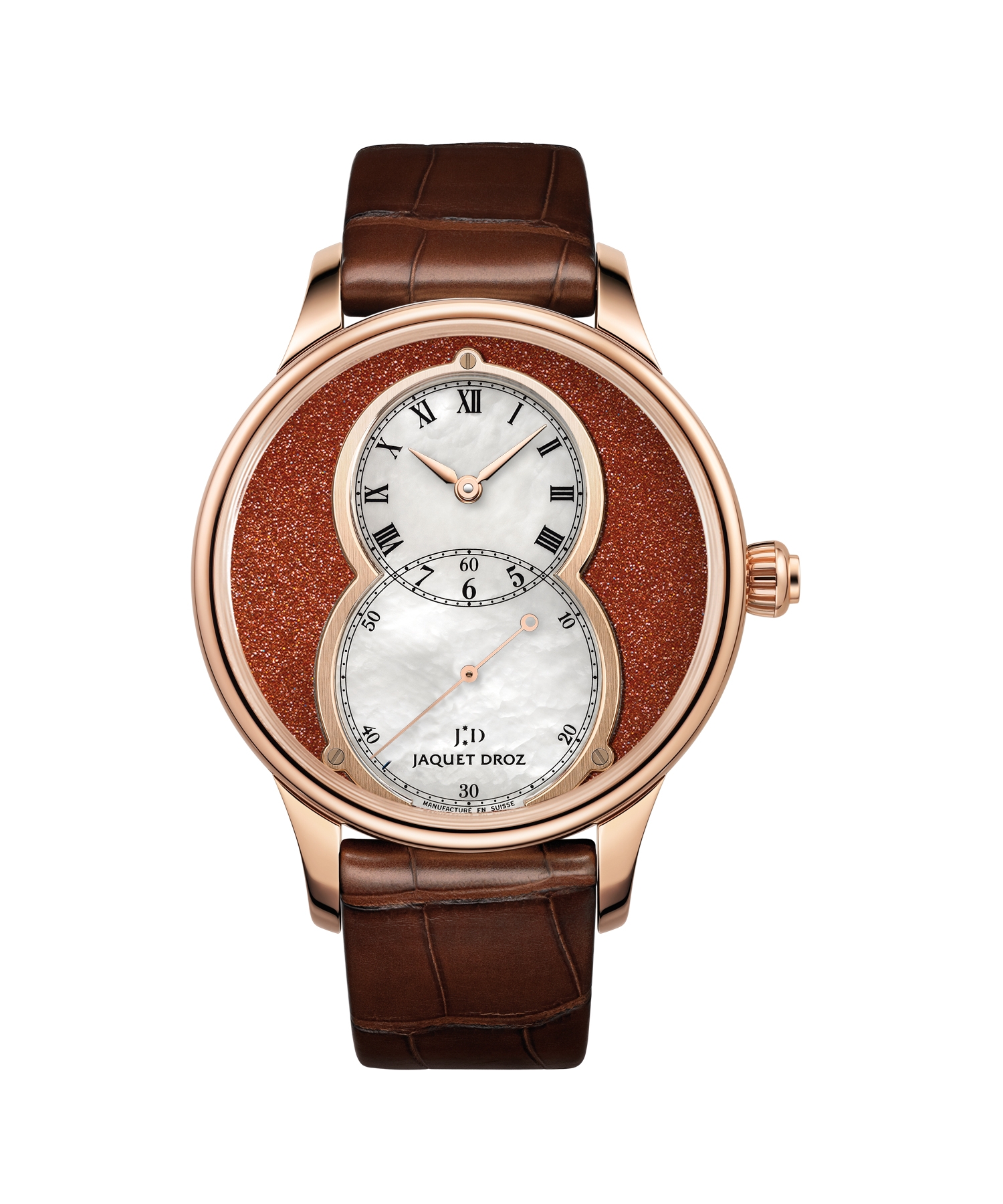 Jaquet Droz J014013340 : Grande Seconde 39 Sunstone / Red Gold
