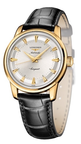 Longines L1.611.6.70.4 :  Conquest Heritage 1954-2014 Yellow Gold