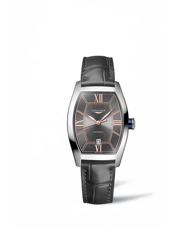 Longines L2.142.4.56.2 : Evidenza 26 Automatic Stainless Steel / Anthracite