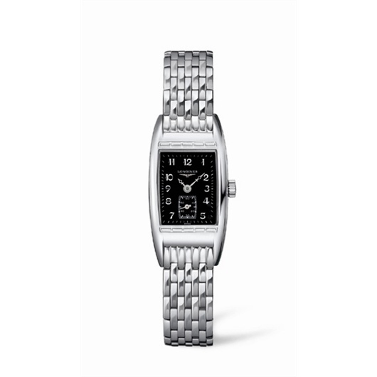 Longines L2.194.4.53.6 : BelleArti 19 Quartz Stainless Steel Black