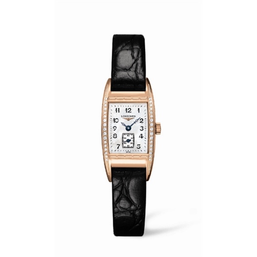 Longines L2.194.9.83.4 : BelleArti 19 Quartz Pink Gold Diamond