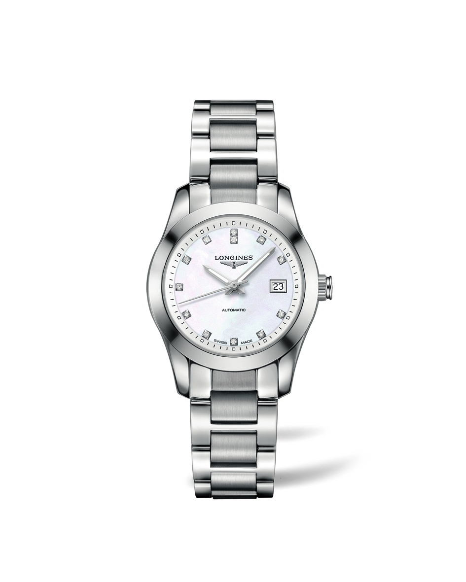 Longines L2.285.4.87.6 : Conquest Classic Automatic 29.5 Stainless Steel / MOP / Bracelet