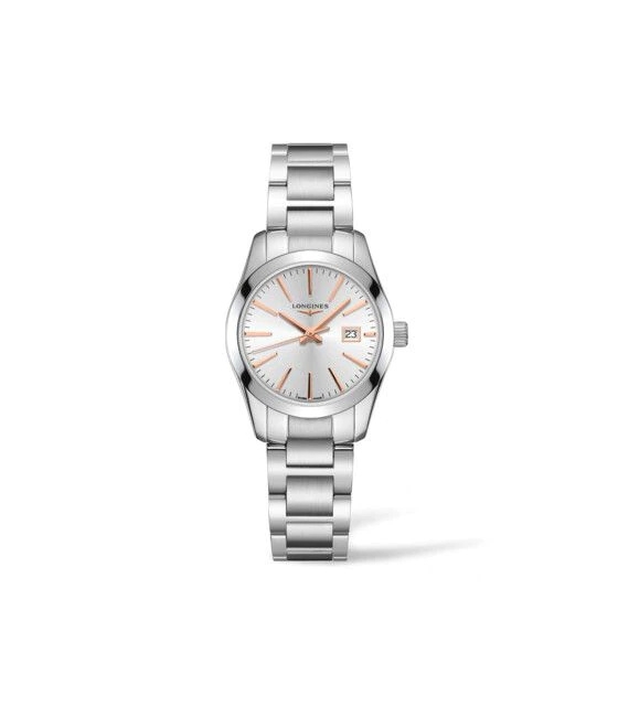 Longines L2.286.4.72.6 : Conquest Classic Quartz 29.5 Stainless Steel / Silver
