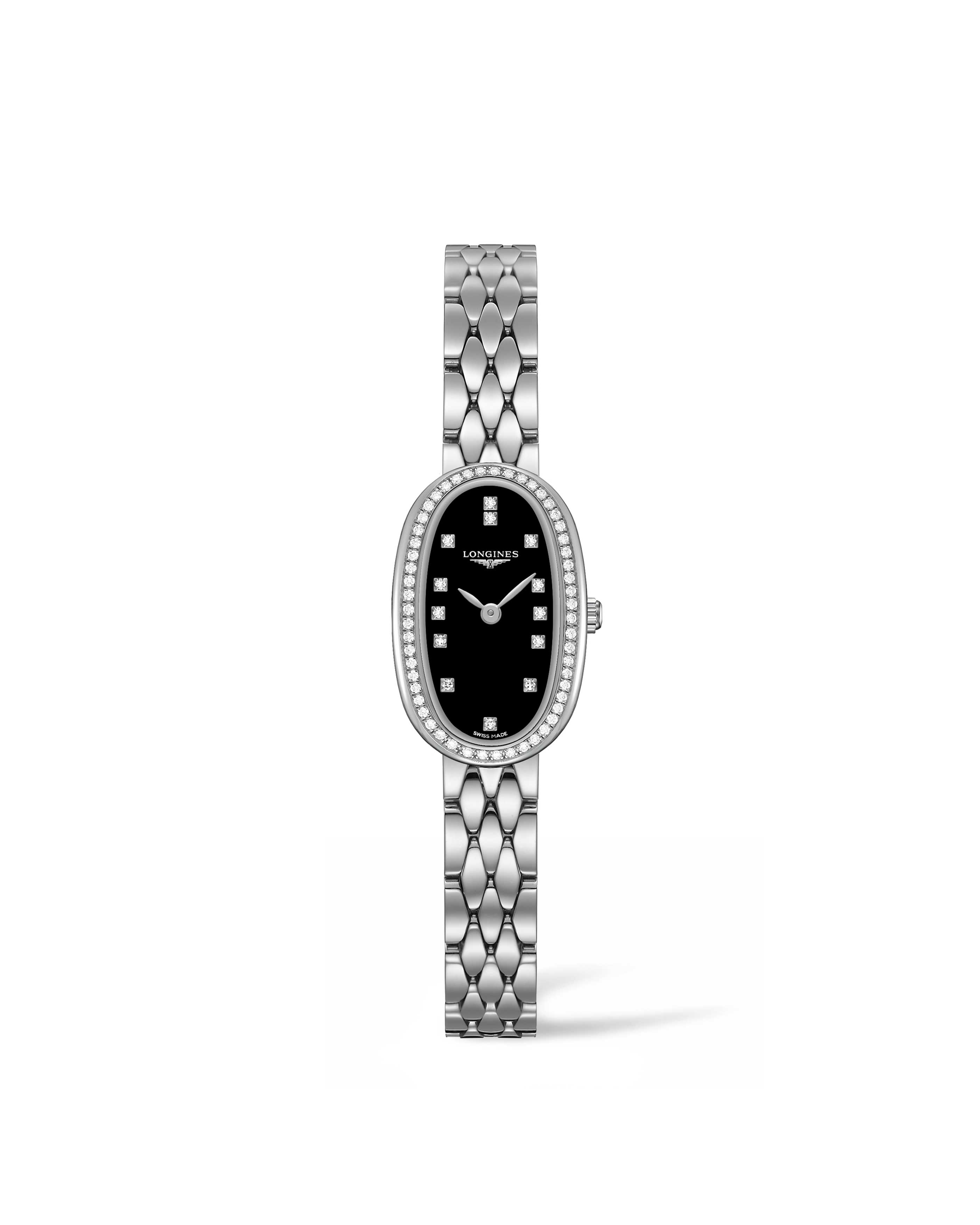 Longines L2.304.0.57.6 : Symphonette S Diamond / Black / Bracelet