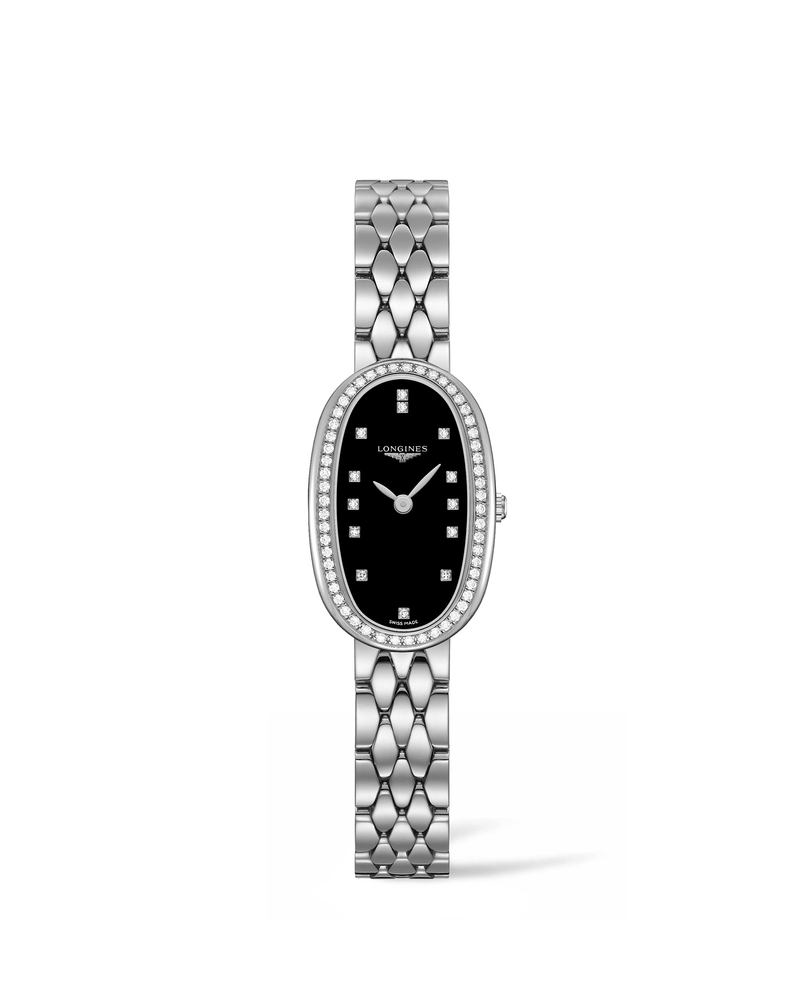 Longines L2.305.0.57.6 : Symphonette M Diamond / Black / Bracelet
