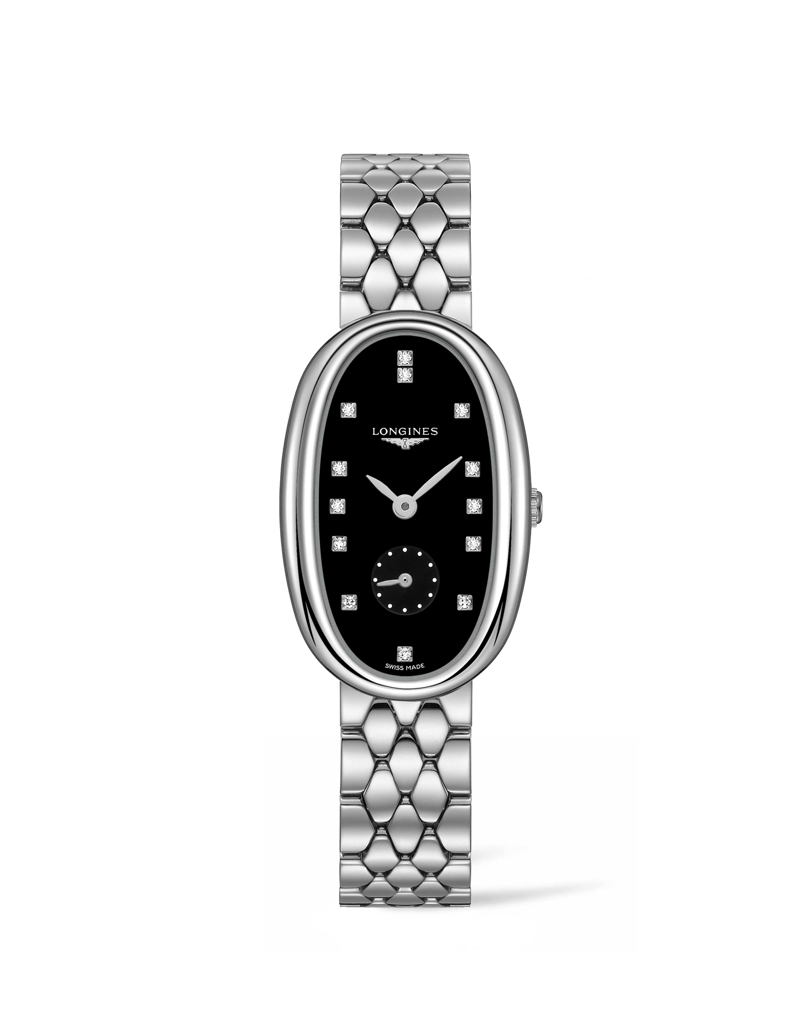 Longines L2.307.4.57.6 : Symphonette XL Black / Bracelet