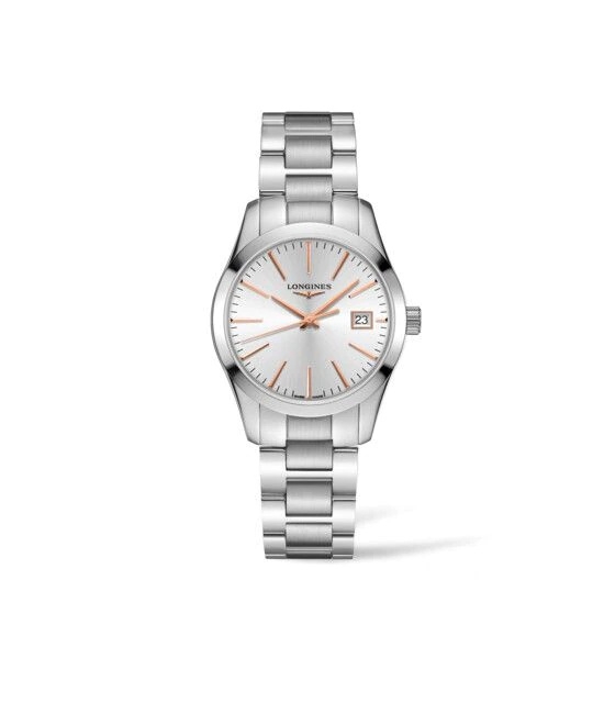 Longines L2.386.4.72.6 : Conquest Classic Quartz 34 Stainless Steel / Blue