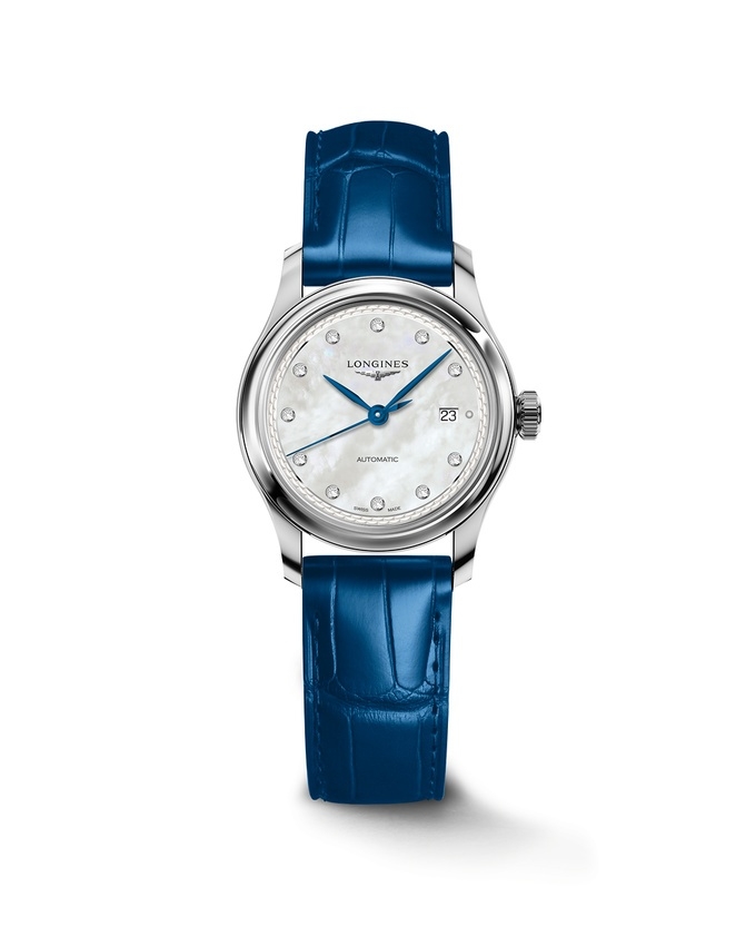 Longines L2.449.4.87.2 : Master Collection 30 Stainless Steel / MOP - Diamond