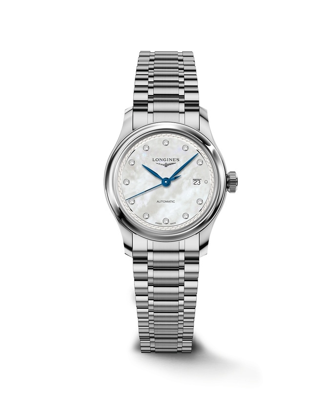 Longines L2.449.4.87.6 : Master Collection 30 Stainless Steel / MOP - Diamond / Bracelet