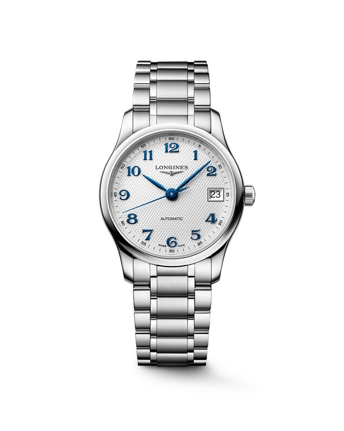 Longines L2.450.4.73.6 : Master Collection 34 Stainless Steel / Silver / Bracelet