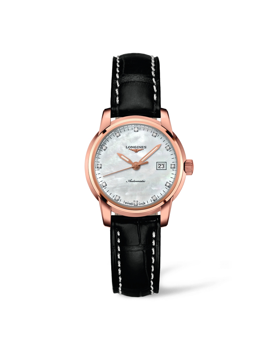 Longines L2.563.8.88.3 : Saint-Imier Date 30 Pink Gold