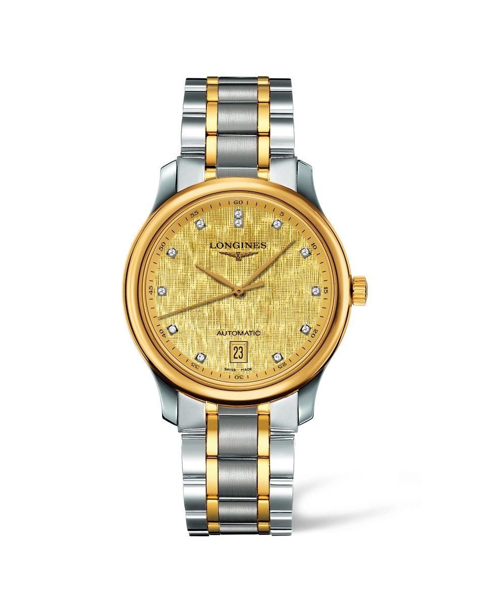 Longines L2.628.5.38.7 : Master Collection Date 38.5 Two Tone Linen