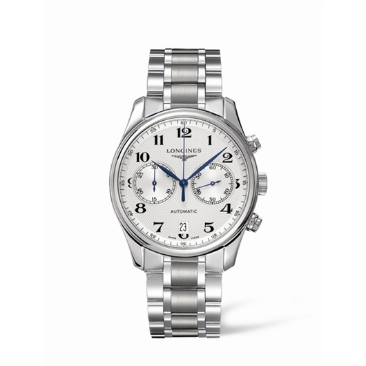 Longines L2.629.4.78.6 : Master Collection Chronograph 40 Stainless Steel / Silver / Bracelet