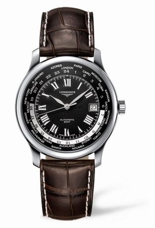 Longines L2.631.4.51.5 : Master Collection Worldtime Black